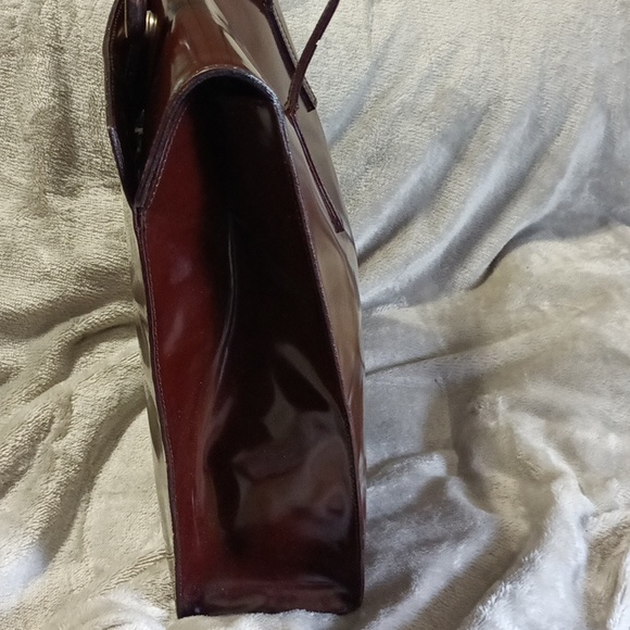 Furla Dark Brown shoulder Purse - Picture 10 of 14